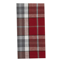 Sketchbook Snowman Plaid Napkin - Set of 4