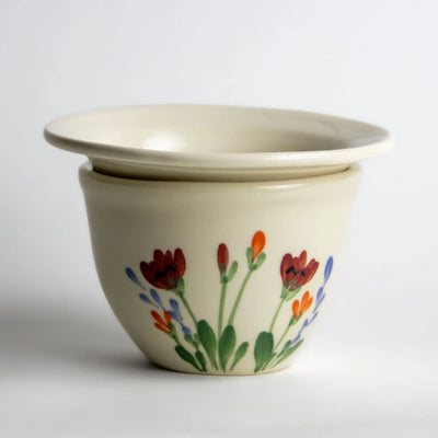 Red Poppy Self-Watering African Violet Pot