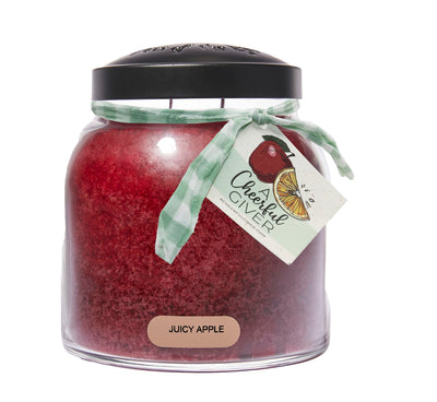 Juicy Apple - 34oz Papa Scented Candle Jar with Lid