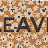 Door Mat - Leave