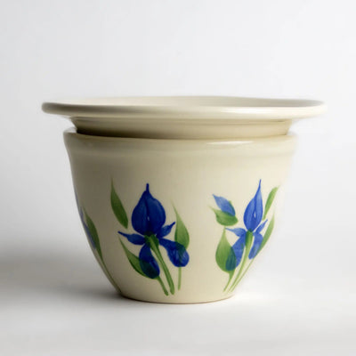 Field of Iris Self-Watering African Violet Pot