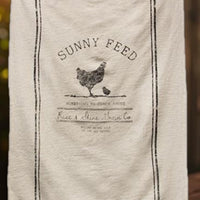 Sunny Feed Farmhouse Throw