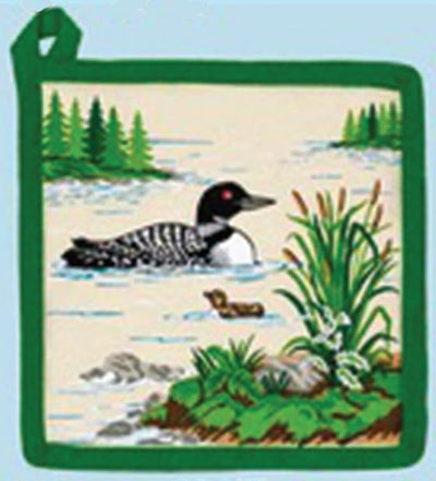 Loons Potholder