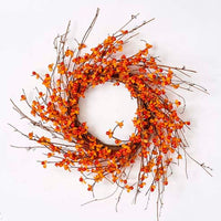 Bittersweet Wreath on Natural Twig Base 20" Diameter