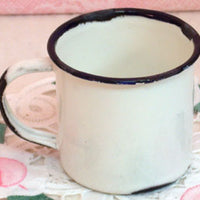 Enamelware Mug 2-1/2" from LaughingMooseGifts