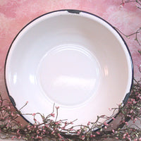 Enamelware Basin 12" from LaughingMooseGifts