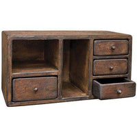 Aged Four Drawer Cabinet from LaughingMooseGifts