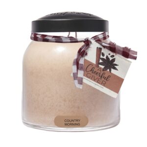 Country Morning 34-ounce Papa Jar Candle