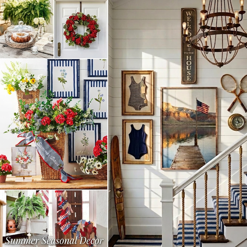 Country farmhouse decor collection